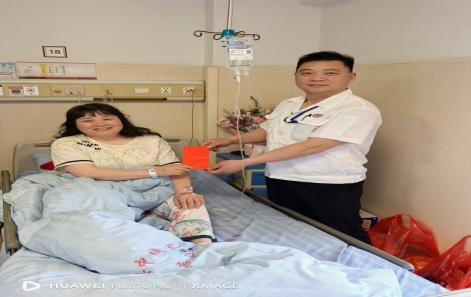 【员工关切】j9.com网址誉丰工会探望慰问生病住院员工